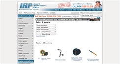 Desktop Screenshot of performance.importrp.com